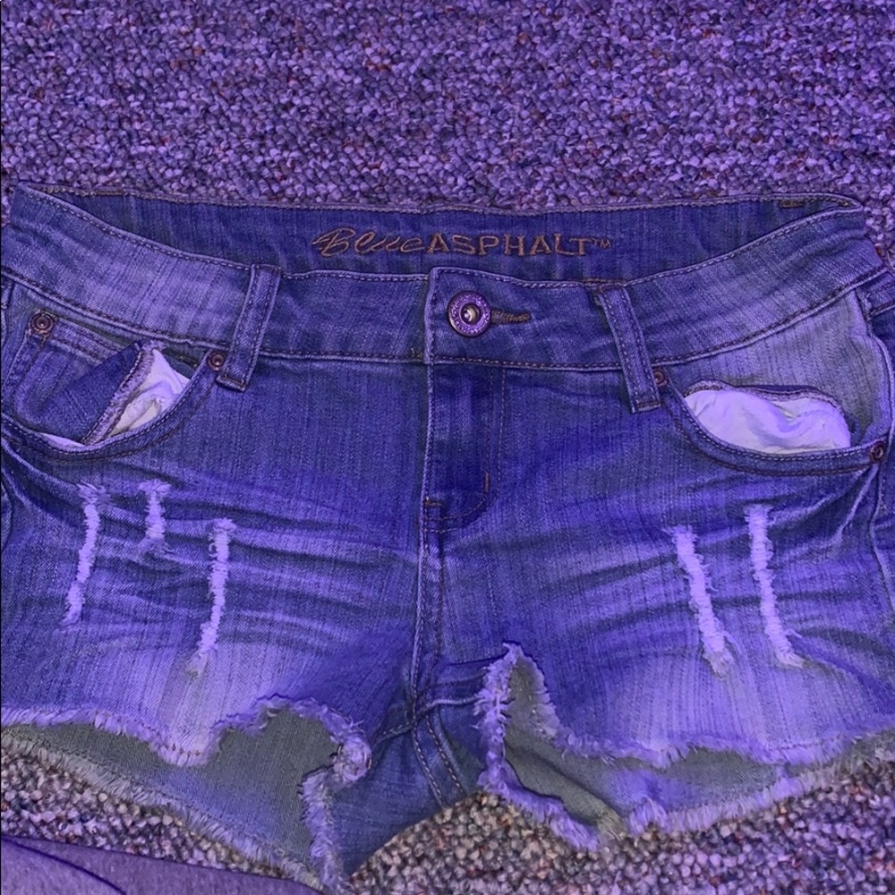 jean shorts